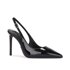 Tony Bianco Asti Black Patent Slingback Pumps | Size 9 | 4” Heel